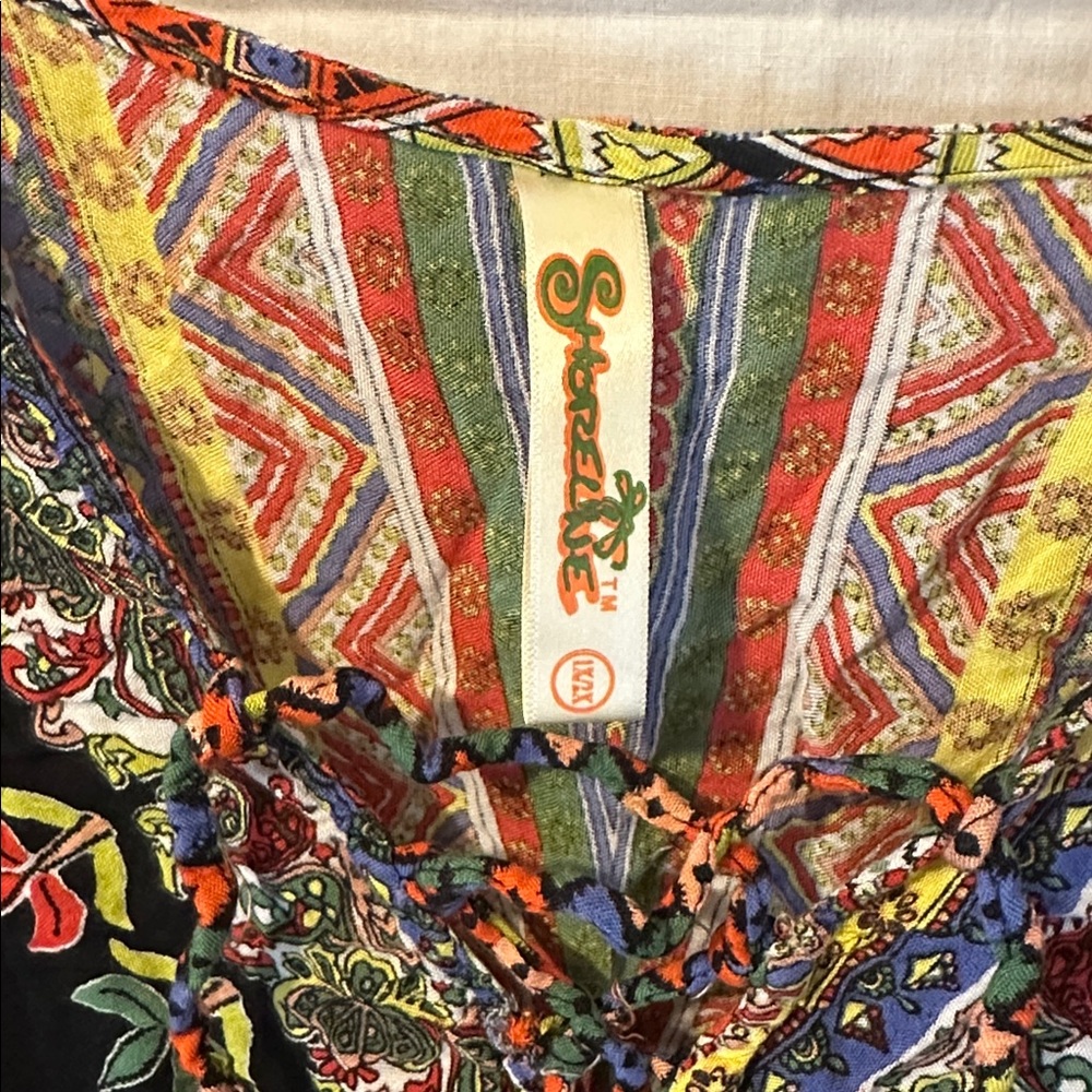 Shoreline Multicolor Patterned Tunic - Picture 2 of 4